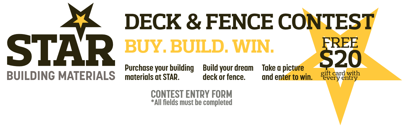 Deck and Fence Contest